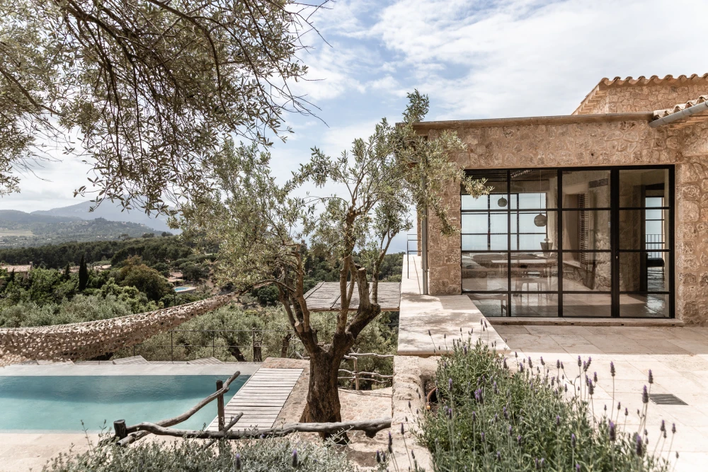Image of Mallorca property showcasing an outdoor area with a view of a pool